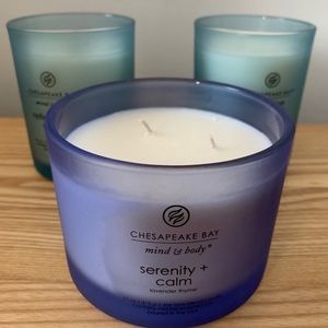 Sold- Chesapeake Bay + soy candle lot